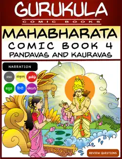 mahabharata comic book 4 - pandavas and kauravas book cover image