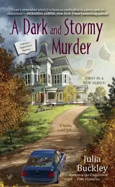a dark and stormy murder imagen de la portada del libro