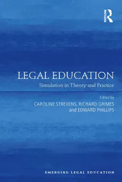 legal education imagen de la portada del libro