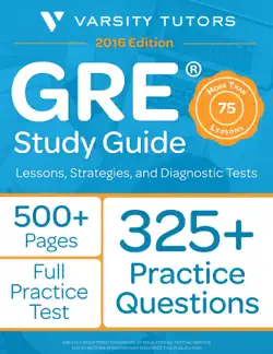 gre study guide book cover image