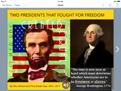 two presidents that fought for freedom book cover image