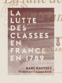 la lutte des classes en france en 1789 imagen de la portada del libro