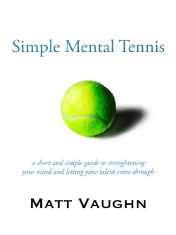 simple mental tennis book cover image