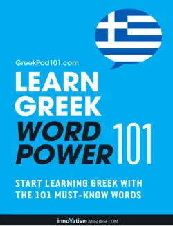 learn greek - word power 101 book cover image