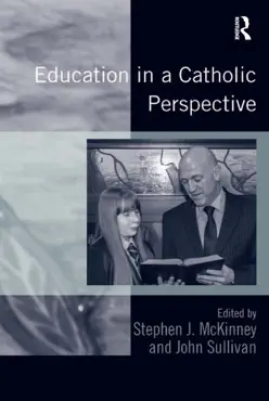education in a catholic perspective book cover image