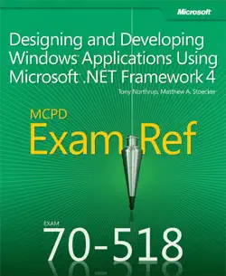 mcpd 70-518 exam ref book cover image