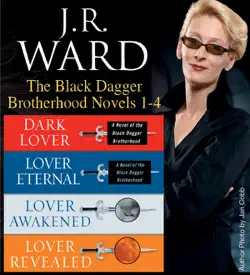 j.r. ward the black dagger brotherhood novels 1-4 imagen de la portada del libro