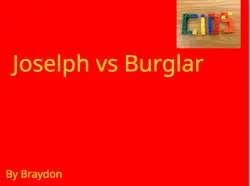 joselph vs burglar book cover image