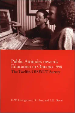 public attitudes towards education in ontario 1998 book cover image