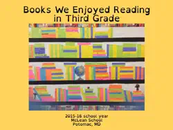 books we enjoyed reading in third grade book cover image