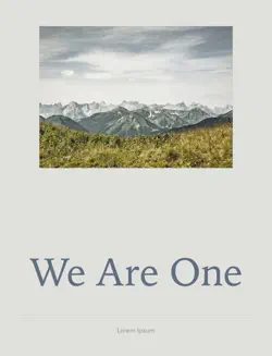 we are one book cover image