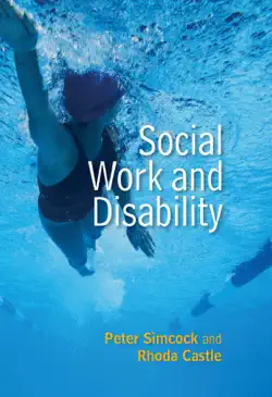 social work and disability book cover image