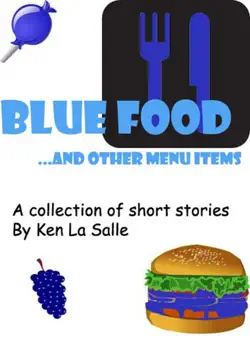 blue food and other menu items, a collection of short stories book cover image