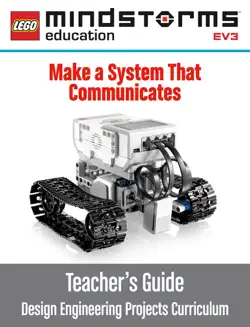 lego mindstorms ev3 make a system that communicates teacher's guide book cover image
