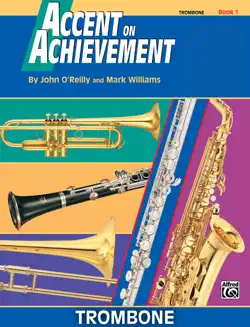 accent on achievement: trombone, book 1 book cover image