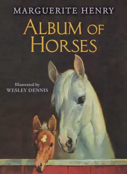 album of horses book cover image