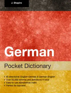 german pocket dictionary book cover image