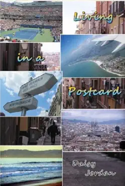 living in a postcard book cover image