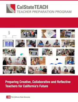 calstateteach teacher preparation program book cover image