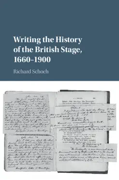 writing the history of the british stage imagen de la portada del libro