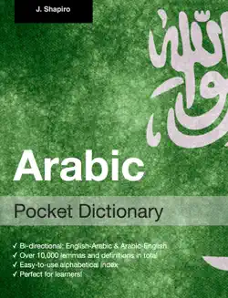arabic pocket dictionary book cover image
