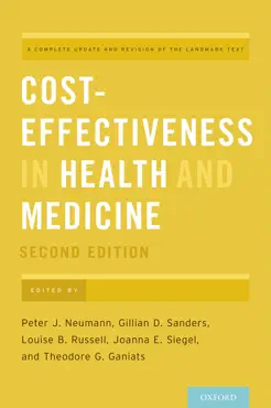 cost-effectiveness in health and medicine book cover image