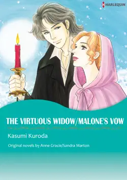 the virtuous widow/malone's vow (harlequin comics) book cover image