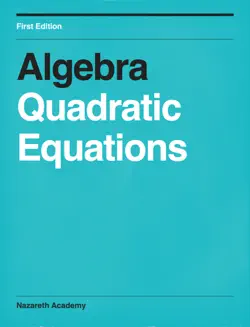 algebra quadratic equations imagen de la portada del libro