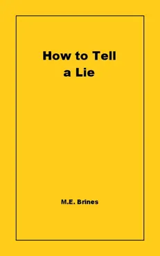 how to tell a lie book cover image