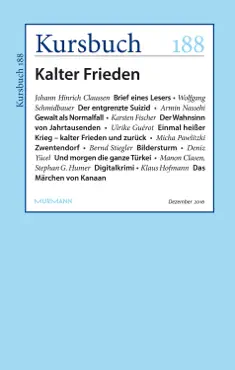 kursbuch 188 book cover image