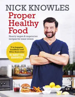 proper healthy food book cover image