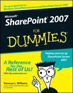 microsoft sharepoint 2007 for dummies book cover image