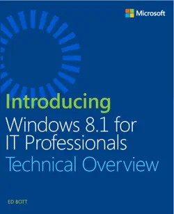 introducing windows 8.1 for it professionals imagen de la portada del libro