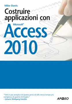 costruire applicazioni con access 2010 book cover image