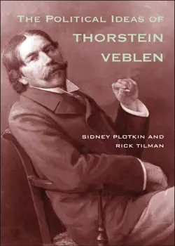 the political ideas of thorstein veblen book cover image