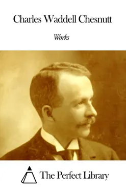 works of charles waddell chesnutt book cover image