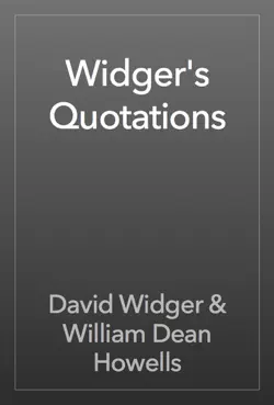 widger's quotations book cover image
