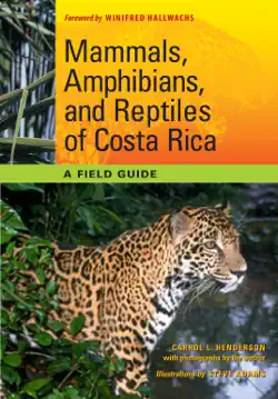 mammals, amphibians, and reptiles of costa rica book cover image