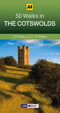 50 walks in the cotswolds imagen de la portada del libro