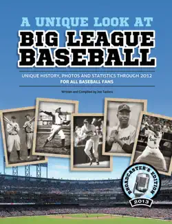 a unique look at big league baseball book cover image