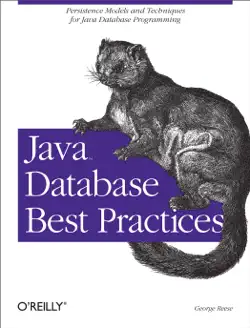 java database best practices book cover image