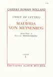Choix de lettres à Malwida von Meysenbug sinopsis y comentarios