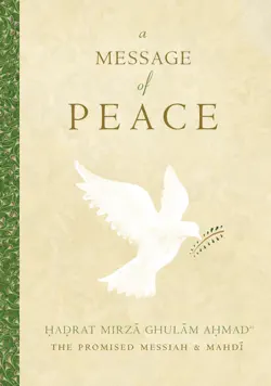 a message of peace book cover image