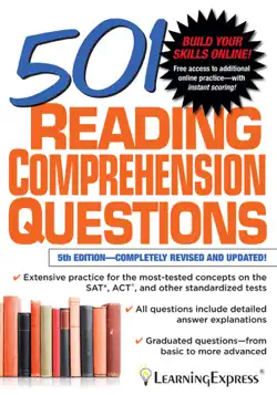 501 reading comprehension questions book cover image
