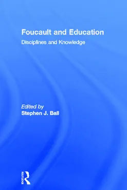 foucault and education imagen de la portada del libro
