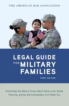 the american bar association legal guide for military families book cover image