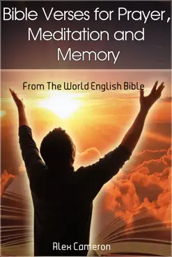 bible verses for prayer, meditation and memory book cover image