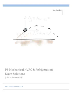 pe mechanical hvac and refrigeration test solutions book cover image