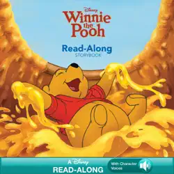 winnie the pooh: a day of sweet surprises read-along storybook book cover image