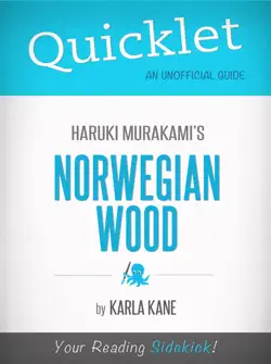 quicklet on norwegian wood by haruki murakami imagen de la portada del libro